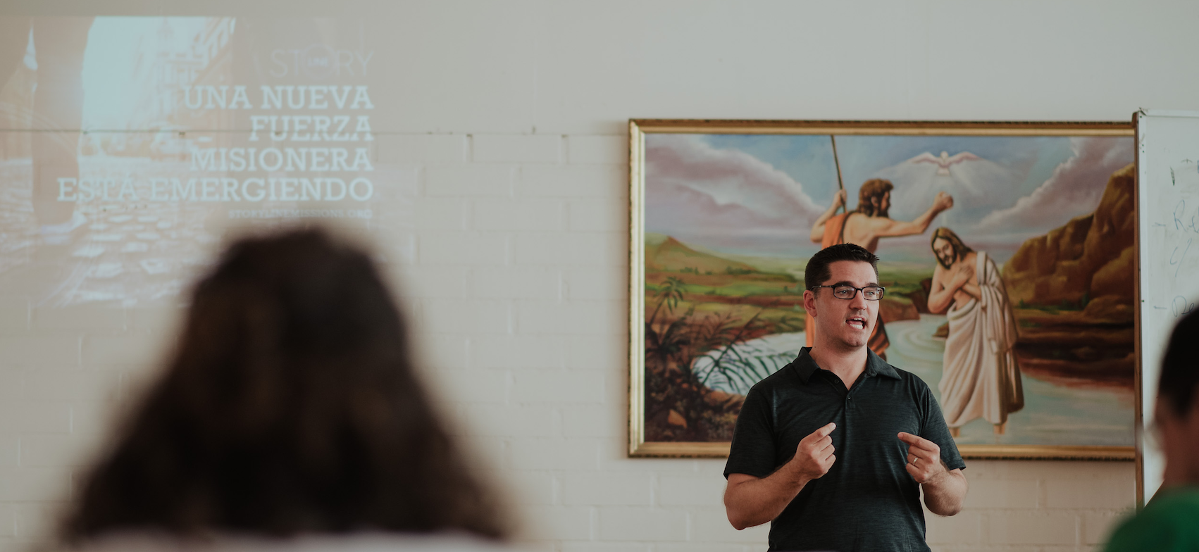 Mike Krieg teaching