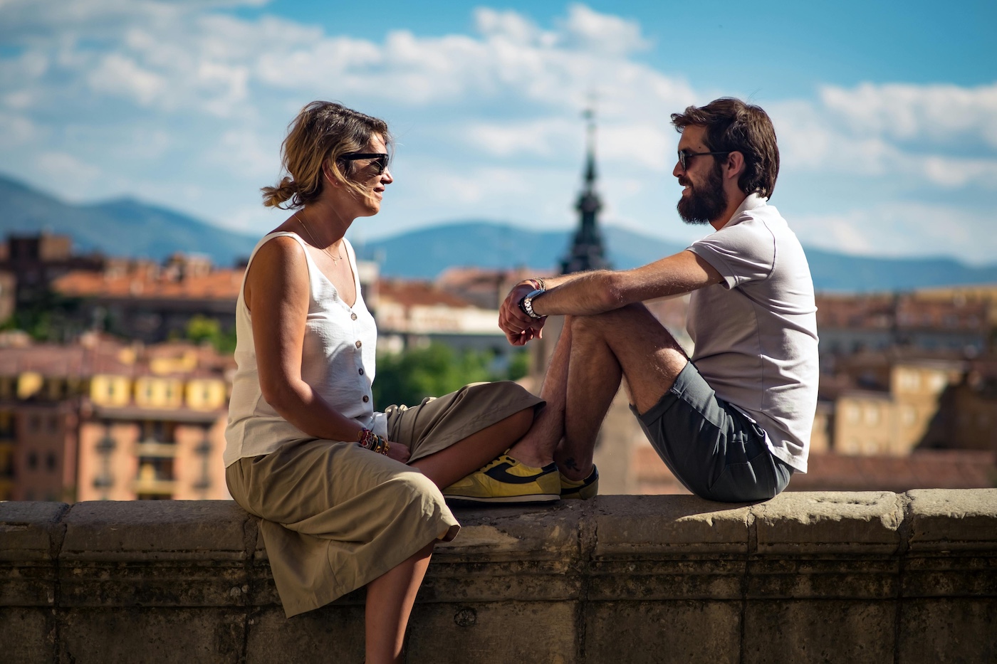 young people in spain having a spiritual conversation
