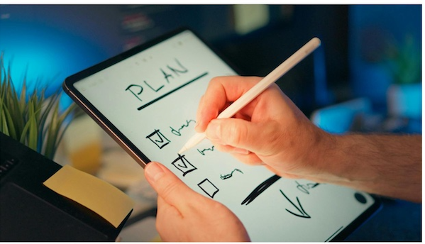 mission trip checklist on Ipad