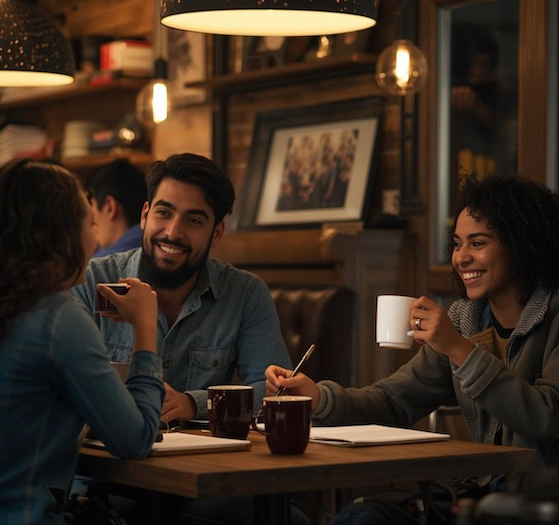 studying missions and holding each other accountable