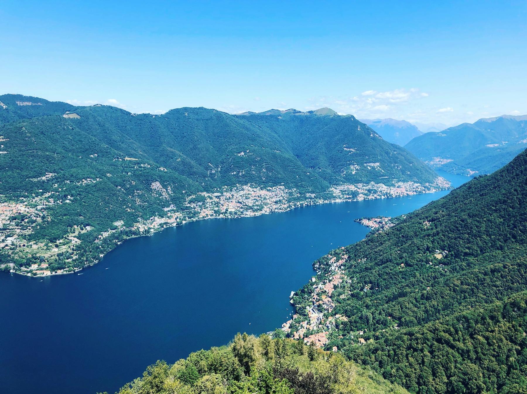 Lake Como in northern Italy