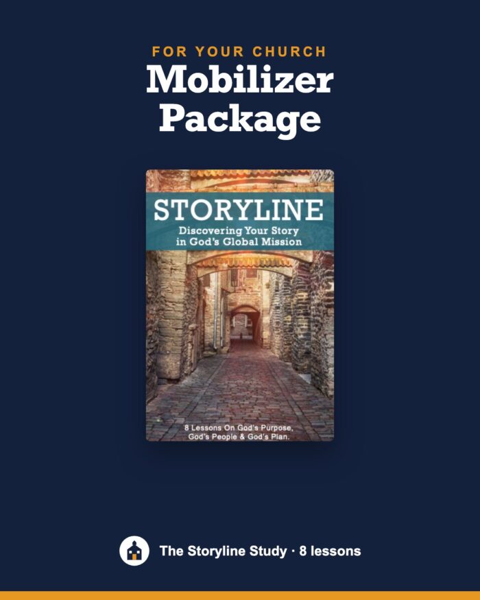 Storyline Study Mobilizer Package: for your church, 8 lessons