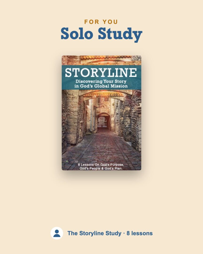 Storyline Study Solo Study package: for you, 8 lessons